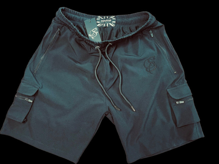 Reno Cargo Shorts - Black