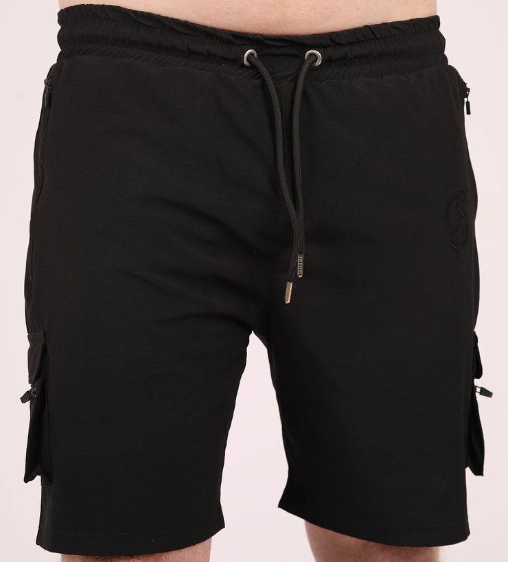 Reno Cargo Shorts - Black