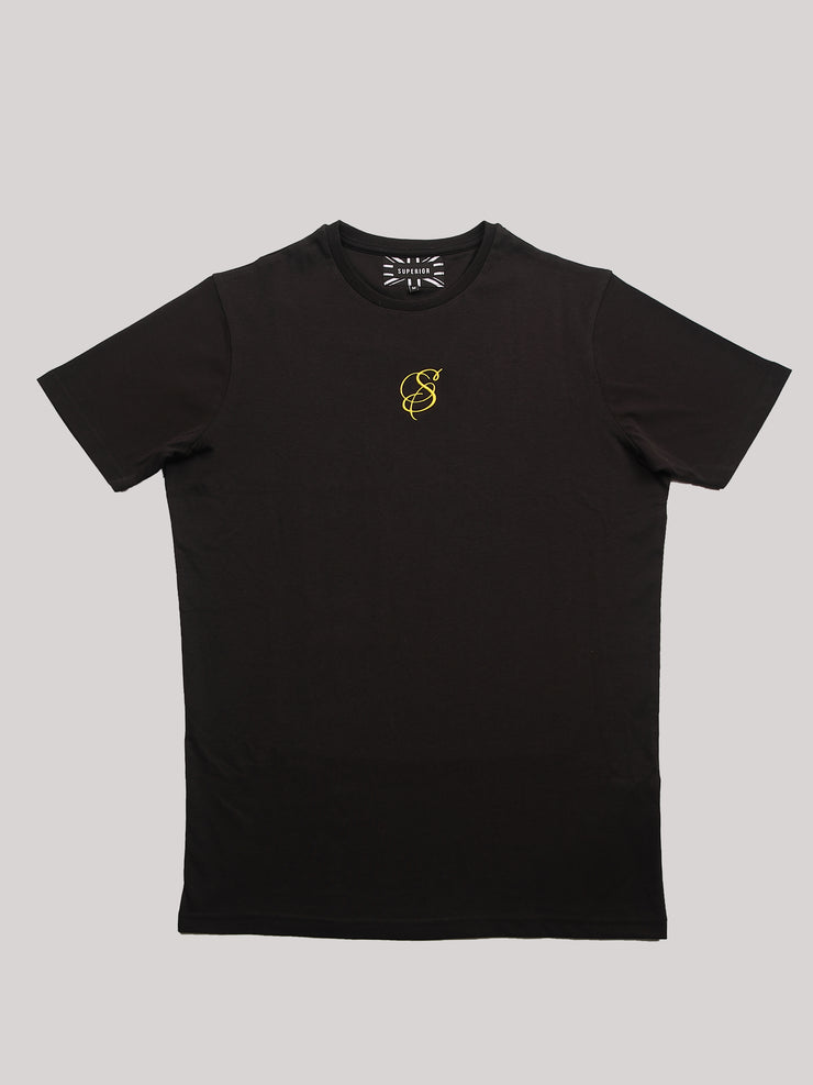 Memphis T-Shirt - Black & Yellow