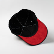 S Baseball Cap - Black & Red